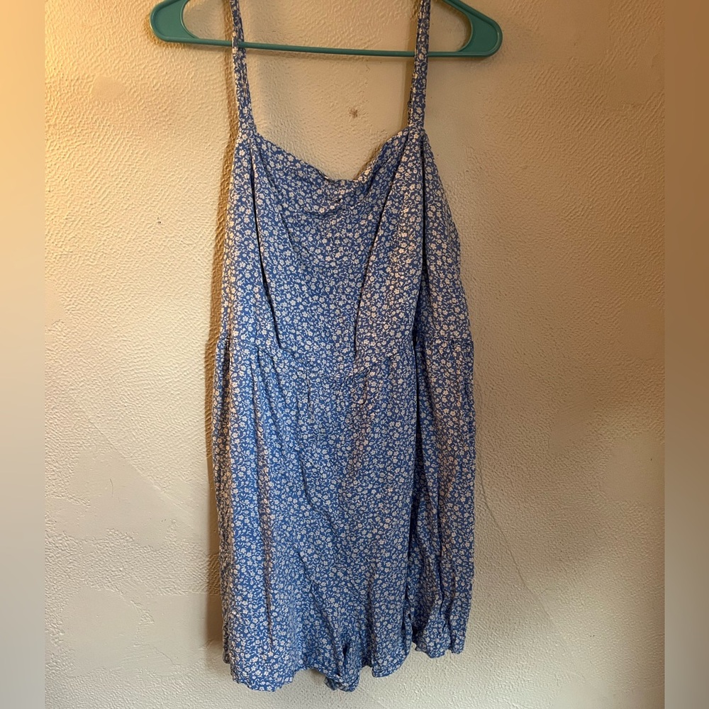 Blue romper